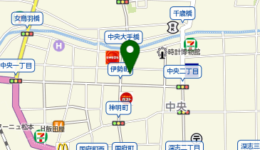 CS made by SHACHU松本店の地図画像
