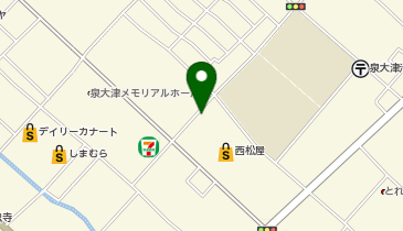 Agu hair couver泉大津店の地図画像