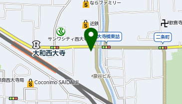 Agu hair luana西大寺店の地図画像