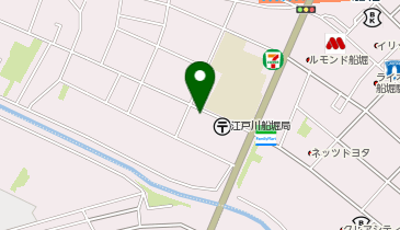 Agu hair luft 船堀店の地図画像