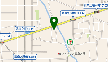 Agu hair edel 武庫之荘店の地図画像