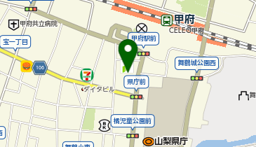 Agu hair odier甲府店の地図画像