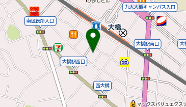 Agu hair luce福岡大橋店の地図画像