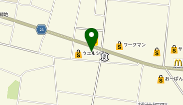 Agu hair xian 寒河江店の地図画像