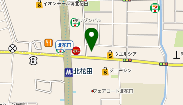 Agu hair reciel北花田店の地図画像