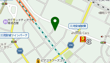 Agu hair lycka安城店の地図画像