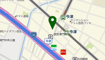 Agu hair nohea今津店の地図画像