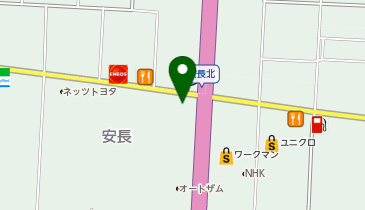 Agu hair berg鳥取安長店の地図画像