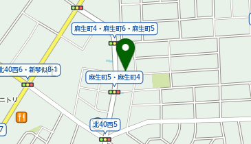 Agu hair utari麻生店の地図画像