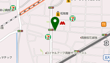 CODE.LINE高槻店の地図画像