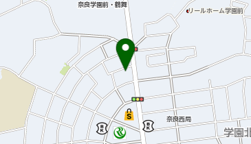 Agu hair noble奈良学園前店の地図画像