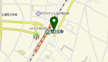 CODE.LINE 荒川沖店の地図画像