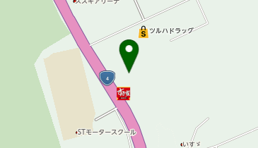Agu hair falls滝沢店の地図画像