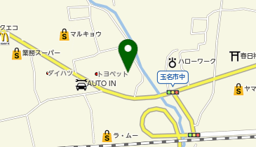 Agu hair pic 玉名店の地図画像