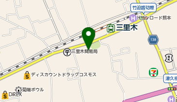 Agu hair dune光の森店の地図画像