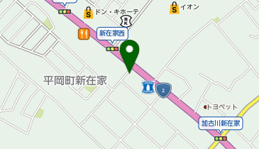 Agu hair salut 加古川店の地図画像