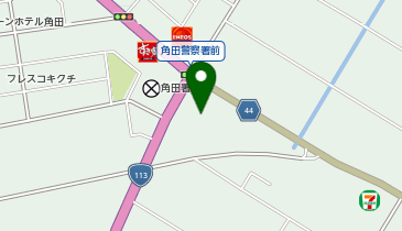 Agu hair haus角田店の地図画像