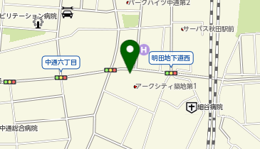 Agu hair rocco南通店の地図画像