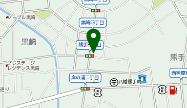 Agu hair niyon 黒崎店の地図画像