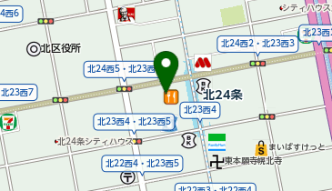 Agu hair emina札幌北店の地図画像