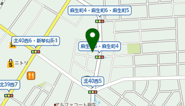 BLEACHi 麻生店の地図画像
