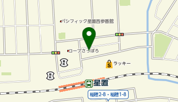 Agu hair respa星置店の地図画像