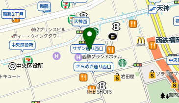 ill 天神店の地図画像