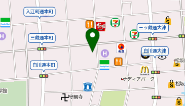 Men&rsquo;s hair salon First 栄店の地図画像