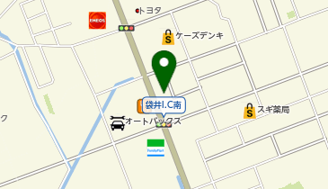 Agu hair pahica袋井店の地図画像
