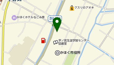 Agu hair caveかほく店の地図画像