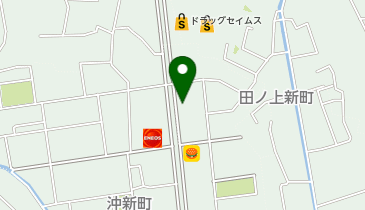 Agu hair chulo沖新町店の地図画像