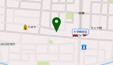 MEN&rsquo;S HAIR BLEACHi 山形桜田店の地図画像