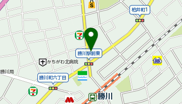 Agu hair leo 勝川店の地図画像