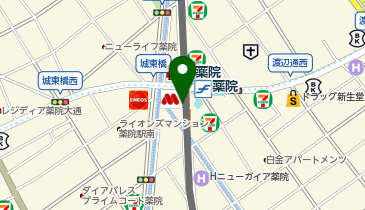 Agu hair finca 薬院店の地図画像