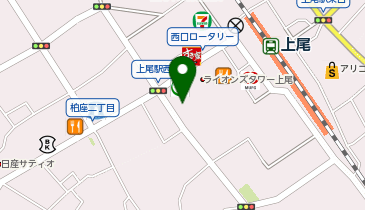 Agu hair exceed上尾西口店の地図画像