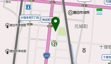 Agu hair lea 神田店の地図画像