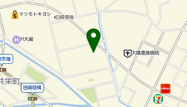 Agu hair cly鹿児島鹿屋2号店の地図画像