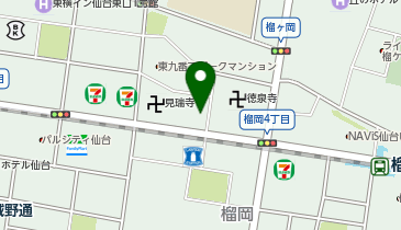 benji 仙台店の地図画像