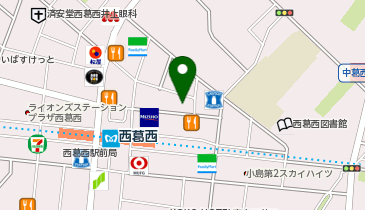 Agu hair Muumit西葛西店の地図画像