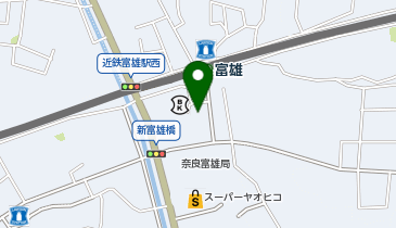 CODE.LINE 富雄店の地図画像