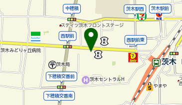 Agu hair louvre茨木店の地図画像