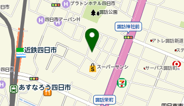 MEN&rsquo;S HAIR BLEACHi  四日市店の地図画像