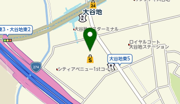 Agu hair blanca キャポ大谷地店の地図画像