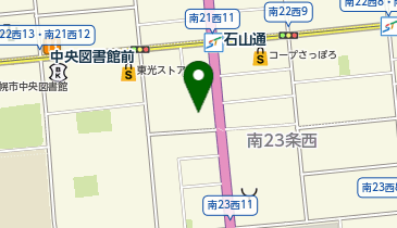 Agu hair popke 石山通り店の地図画像