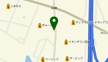 Agu hair vent津芸濃店の地図画像