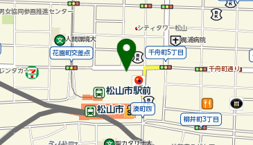 Agu hair bey 松山店の地図画像
