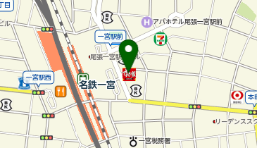 Agu hair roland 一宮店の地図画像