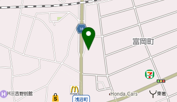 Agu hair rangie佐野富岡店の地図画像