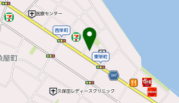 Agu hair pine唐津店の地図画像