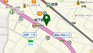 Agu hair calin 成増店の地図画像